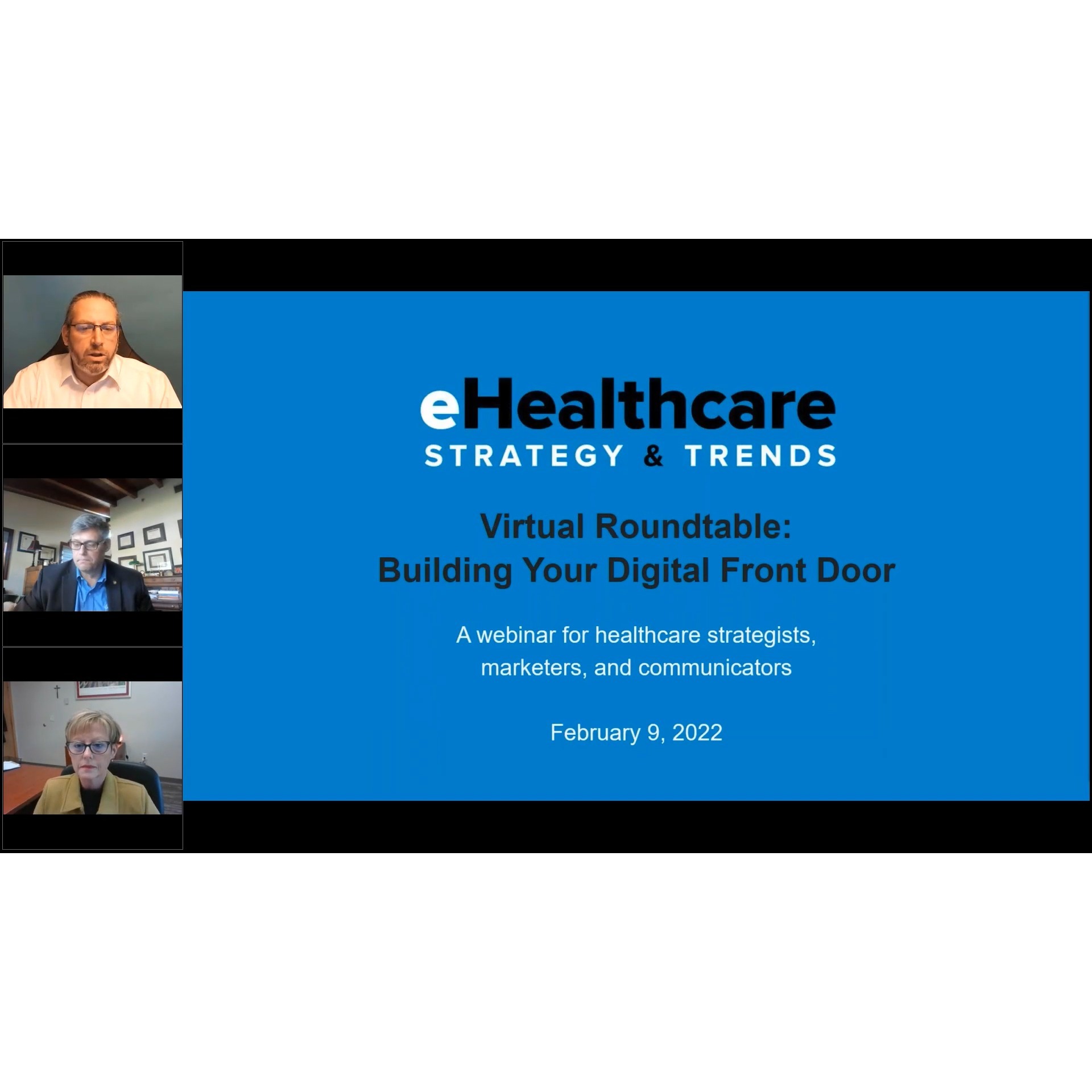 Virtual Roundtable Building Your Digital Front Door