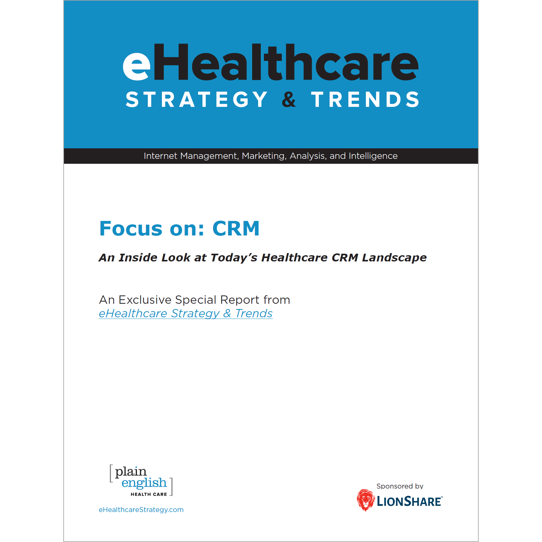 "Focus on: CRM" Report Cover