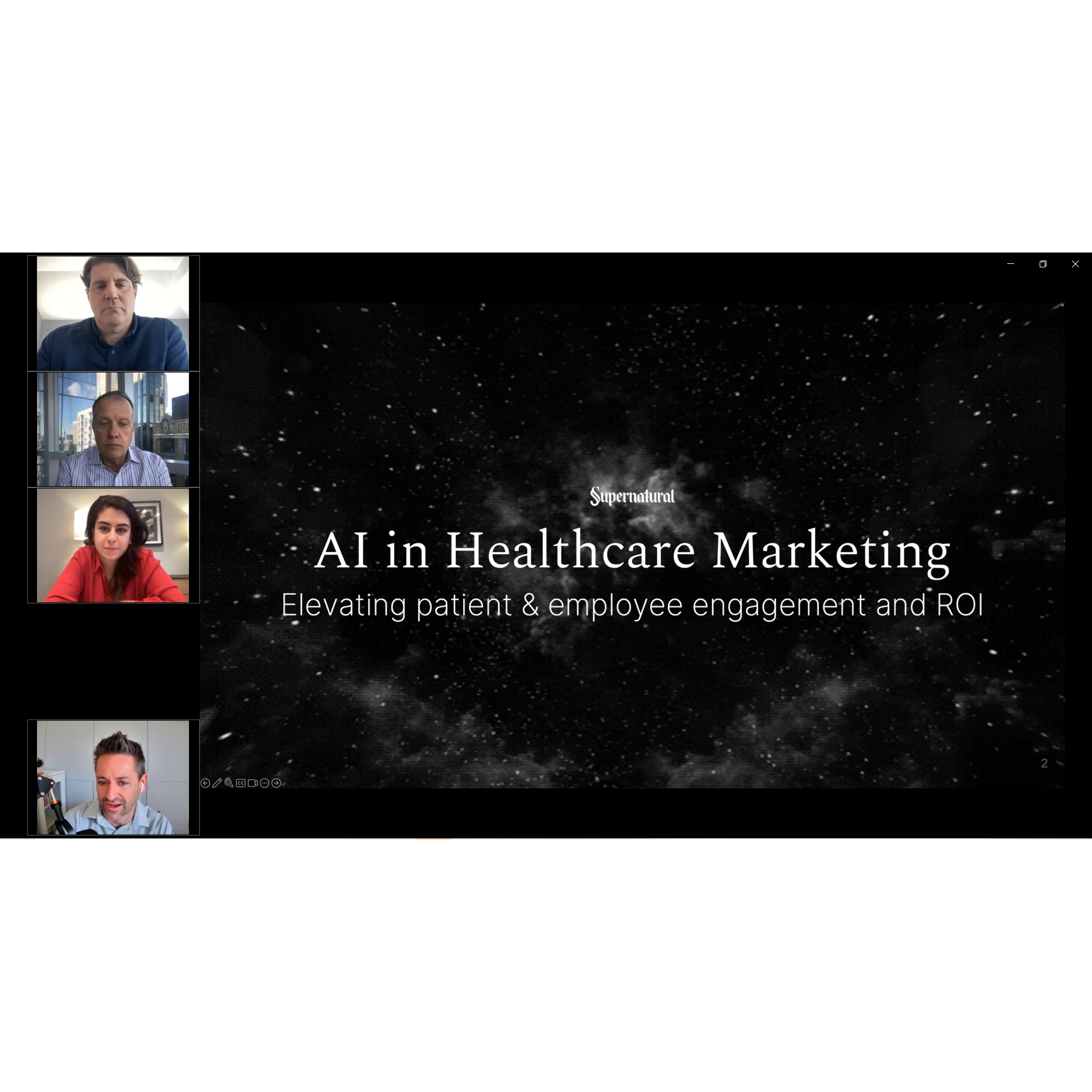 (Speakers Square) Practical Applications of AI in Healthcare Marketing